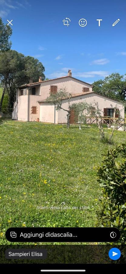 Casa Indipendente In Paese Con Giardino Villa Saturnia Exterior photo